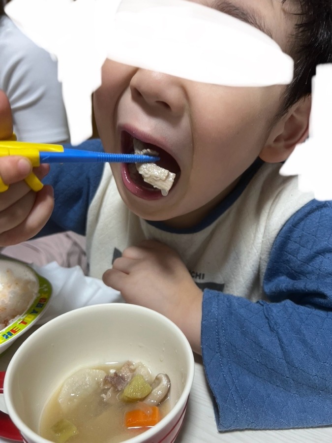 戴いた【国産豚肉モモ切り落とし】で久々の豚汁🍲✨