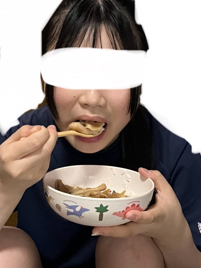 戴いた【九州産豚🐷こま切れ】【無洗米ななつぼし】豚丼🍚に😋💓