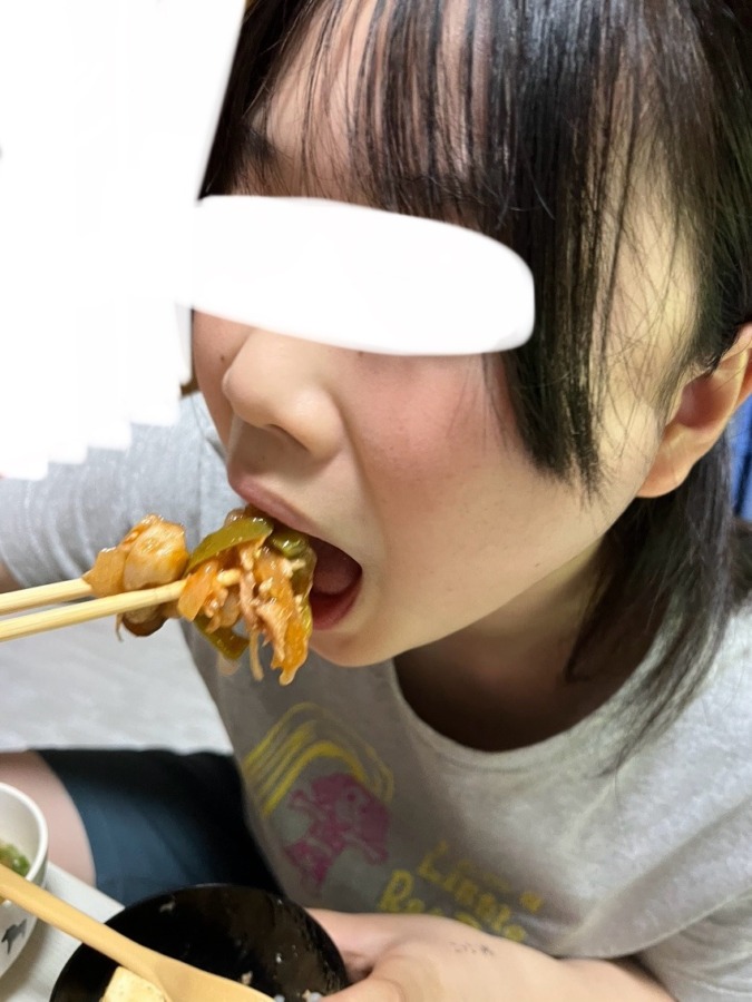戴いた【国産豚肉小間切れ🥩】でポークチャップを作りました😋✨