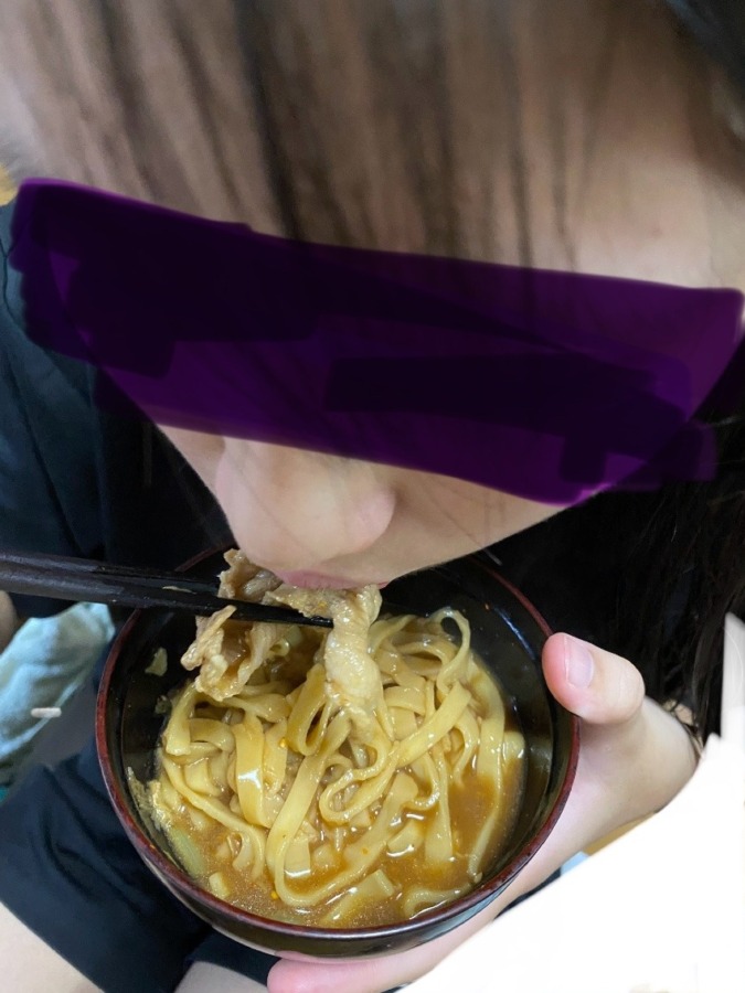 戴いた【国産神戸ポーク】で味噌煮込みうどんを作りました